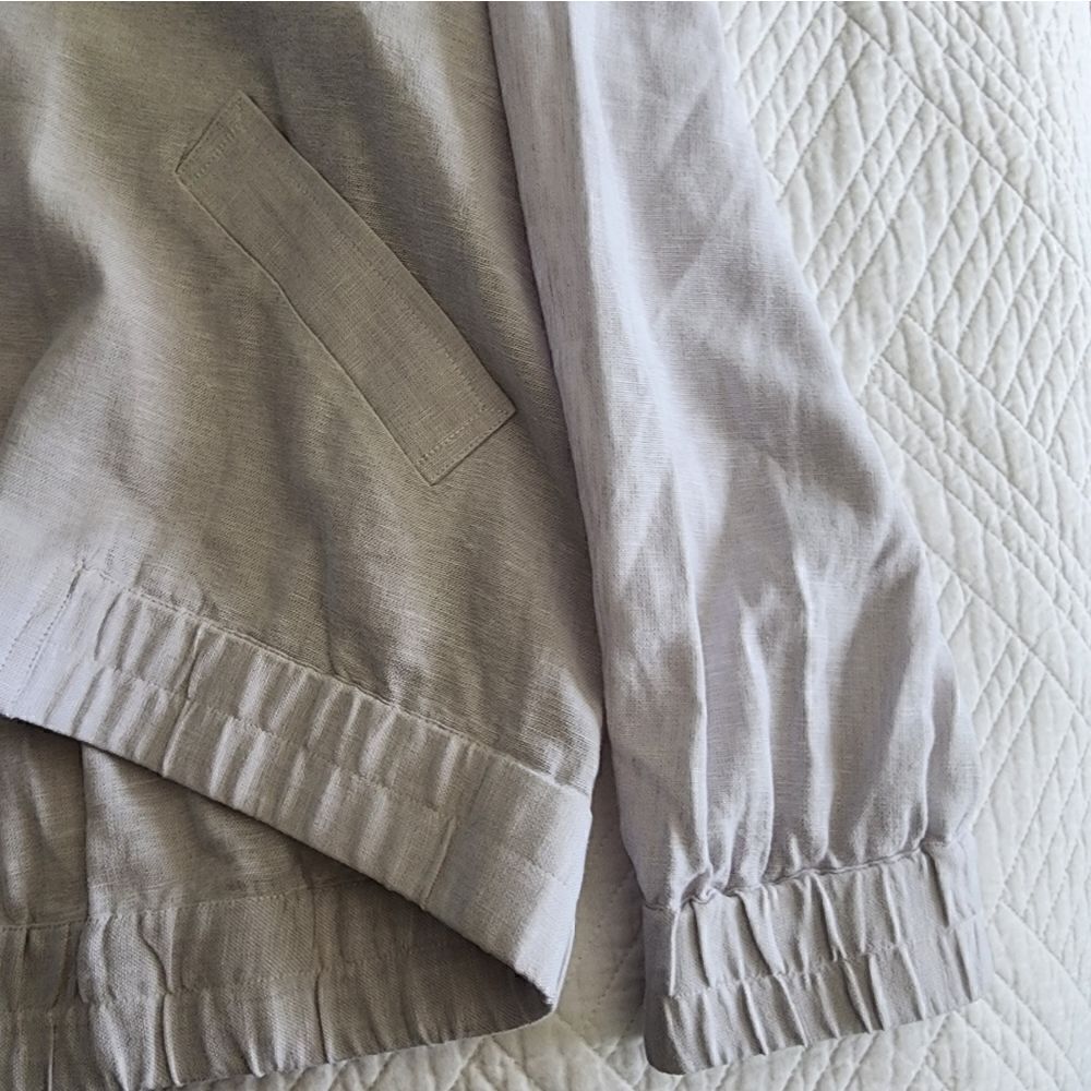 B new york linen blend Eco easy jacket Coastal Minimalist - Picture 12 of 16